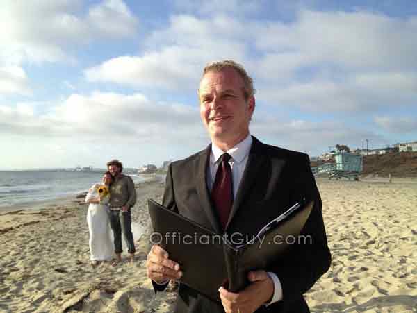Wedding Officiant and Marriage License in Los Angeles California