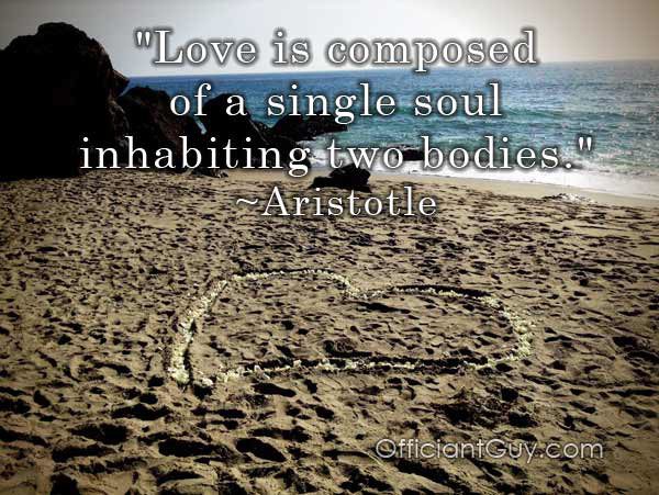 Aristotle Love Quote